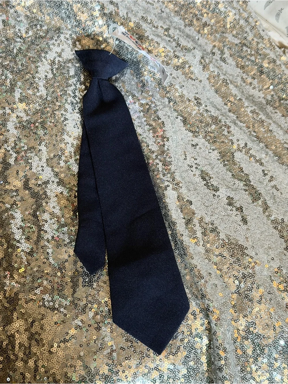 Cookies Uniform Boys Navy Blue Clip On Tie